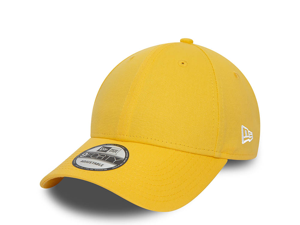 New Era Essential Yellow Basic 9Forty Strapback Hat