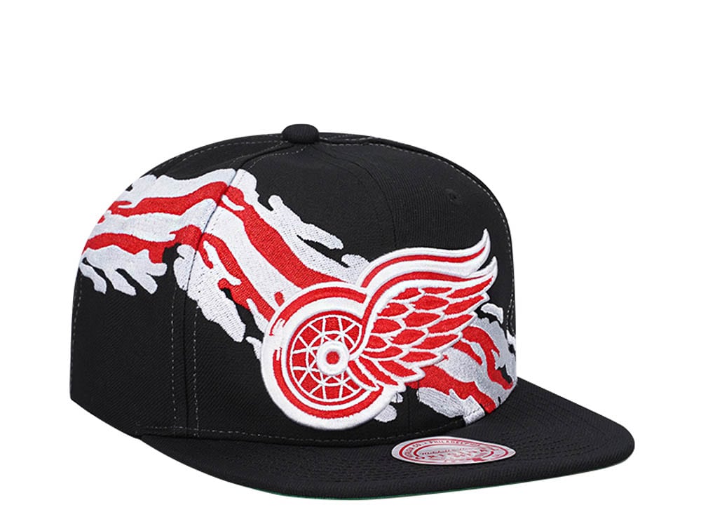 Mitchell & Ness Detroit Red Wings Vintage Paintbrush Snapback Hat