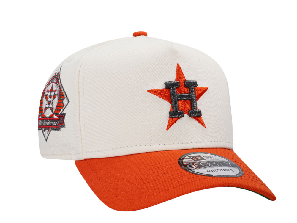 New Era Houston Astros 25th Anniversary Chrome Edition A Frame Snapback Hat