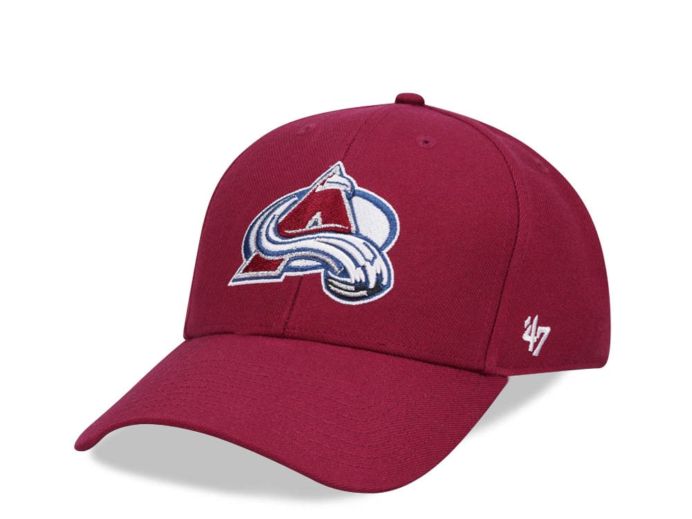 47Brand Colorado Avalanche Cardinal Ballpark MVP Snapback Hat