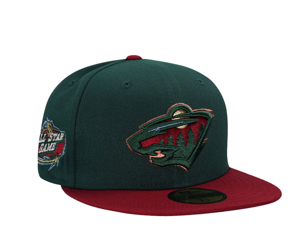 New Era Minnesota Wild All Star Game 2004 Two Tone Edition 59Fifty Fitted Hat