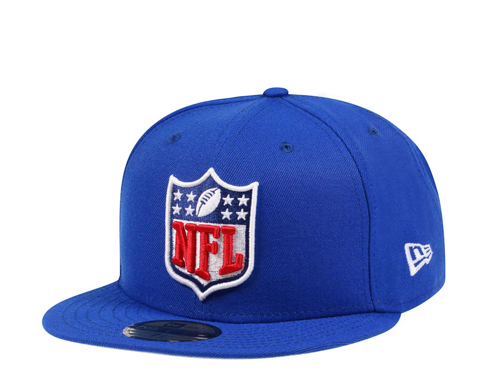 New Era NFL Shield Blue Edition 59Fifty Fitted Cap TOPPERZSTORE.COM