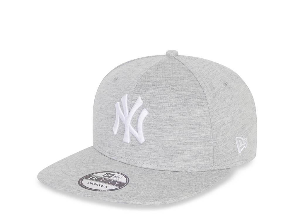 New Era New York Yankees Light Gray 9Fifty Snapback Hat