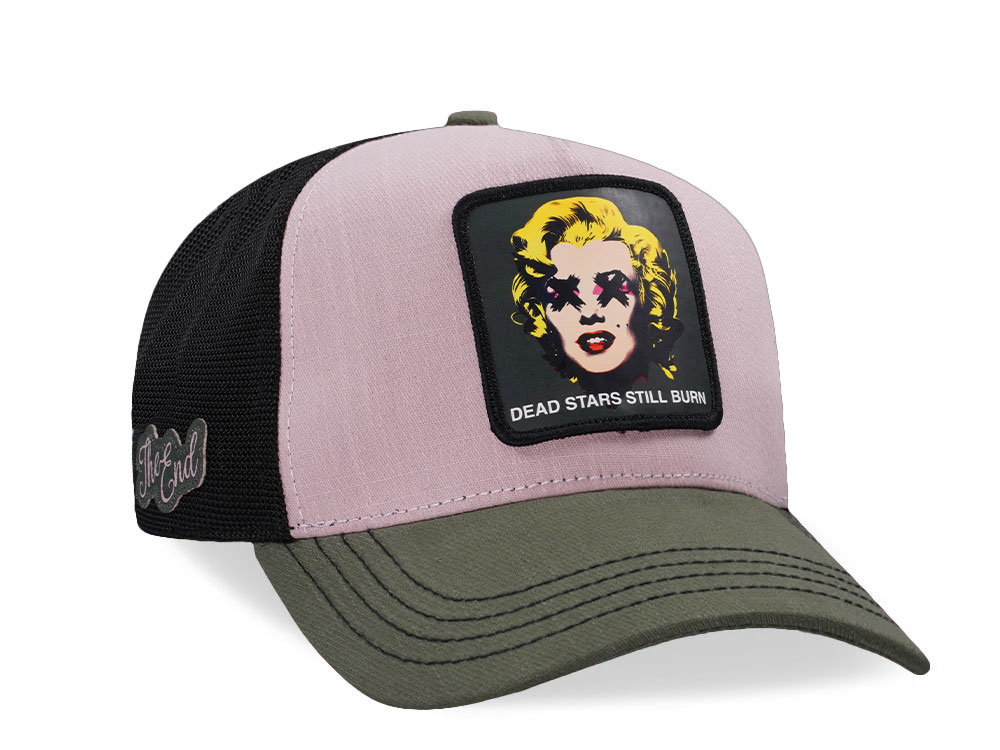 Capslab Art Dead Trucker Snapback Hat