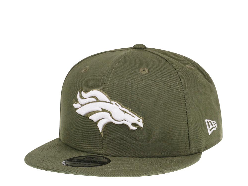 New Era Denver Broncos Olive Edition 9Fifty Snapback Hat