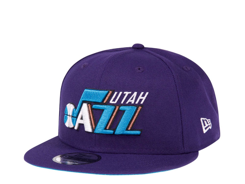 New Era Utah Jazz Purple Blue Edition 9Fifty Snapback Hat