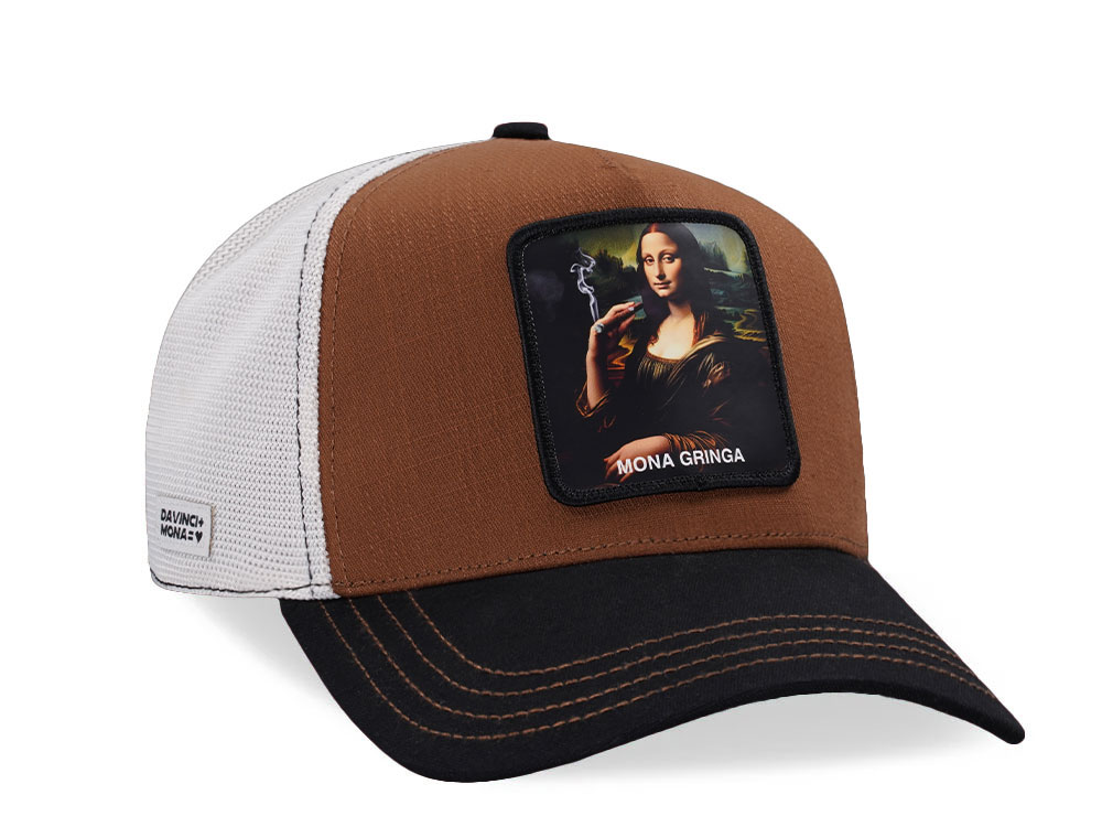 Capslab Art Mona Chica Trucker Snapback Hat