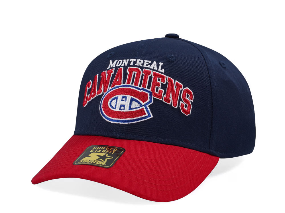 New Era Montreal Canadians Crowd Pleaser Edition Navy Curved Snapback Hat