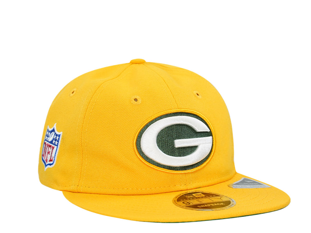 New Era Green Bay Packers Retro Crown 9Fifty Snapback Hat