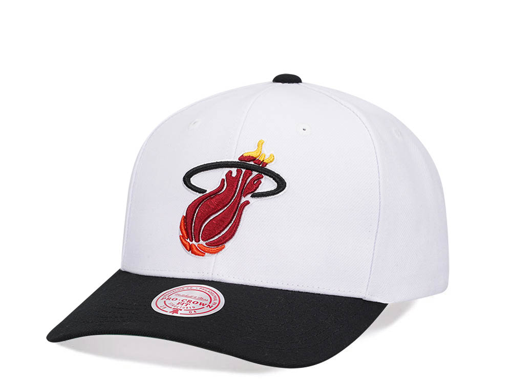 Mitchell & Ness Miami Heat Team Two Tone 2.0 Pro Snapback Hat