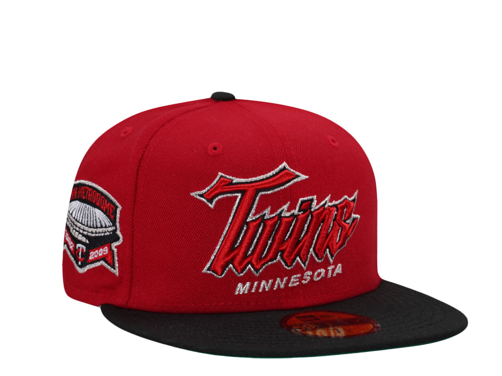 New Era Minnesota Twins Metrodome Prime Throwback Edition 59Fifty Fitted Hat