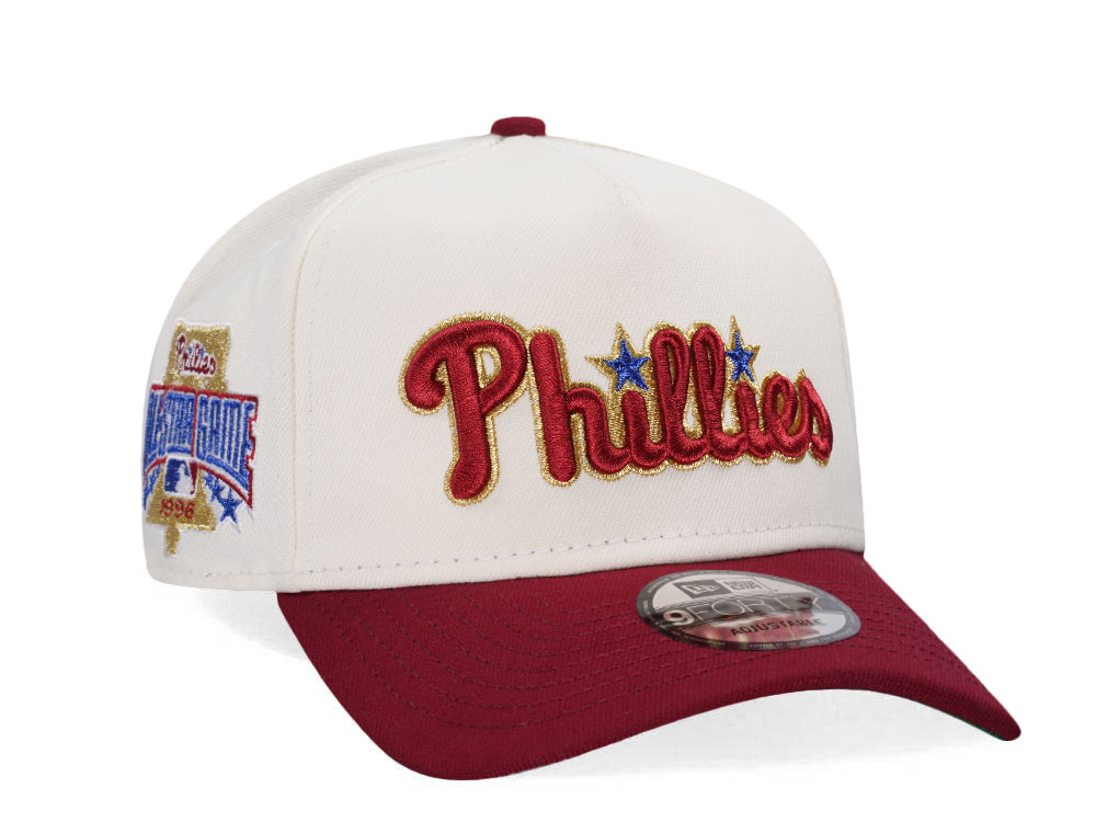 New Era Philadelphia Phillies All Star Game 1996 Chrome Gold Two Tone Edition A Frame Snapback Hat