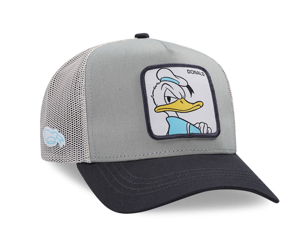 Capslab Disney Donald Duck Green Black Trucker Snapback Hat