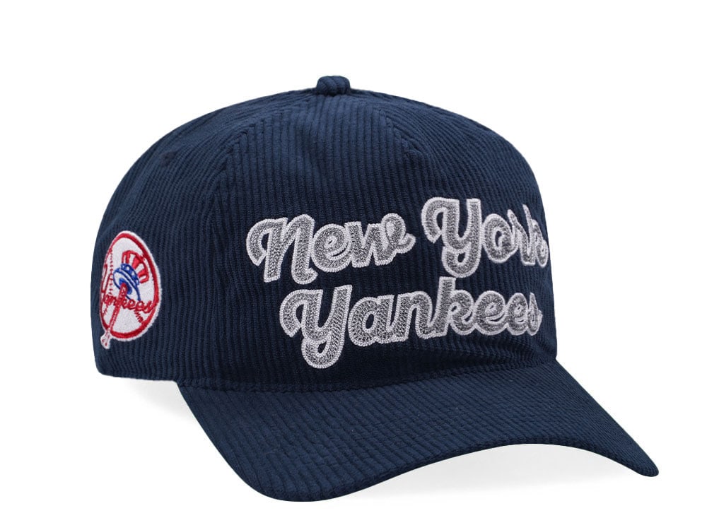 47Brand New York Yankees Navy Chainscript 47 Hitch Snapback Hat