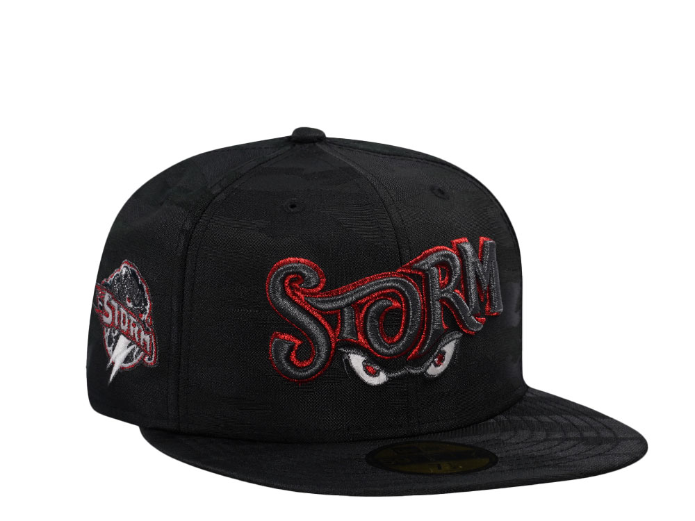 New Era Lake Elsinore Storm Glow Thunder Midnight Camo Edition 59Fifty Fitted Hat