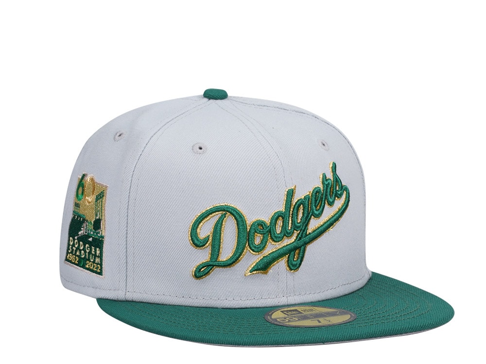 New Era Los Angeles Dodgers 60th Anniversary Concrete Gold Two Tone Edition 59Fifty Fitted Hat