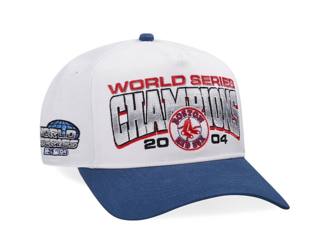 47Brand Boston Red Sox World Series 2004 White Arch Champions Hitch Snapback Hat