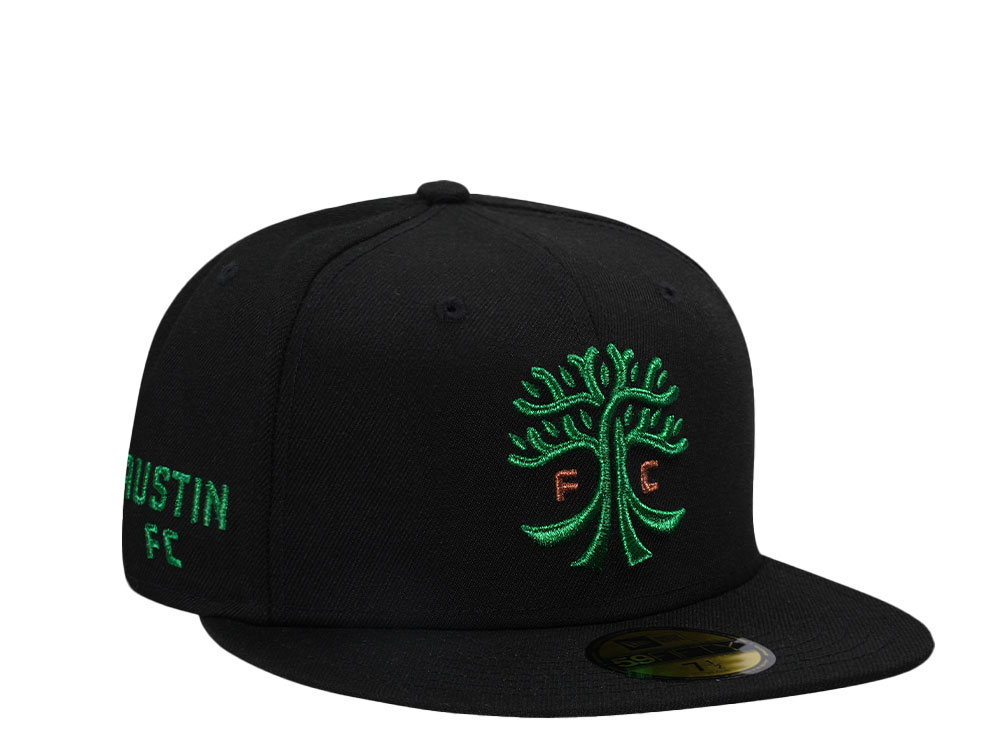 New Era Austin FC Black Metallic Edition 59Fifty Fitted Hat