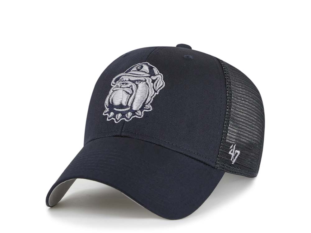 47Brand Georgetown Hoyas Navy Trucker MVP Snapback Hat