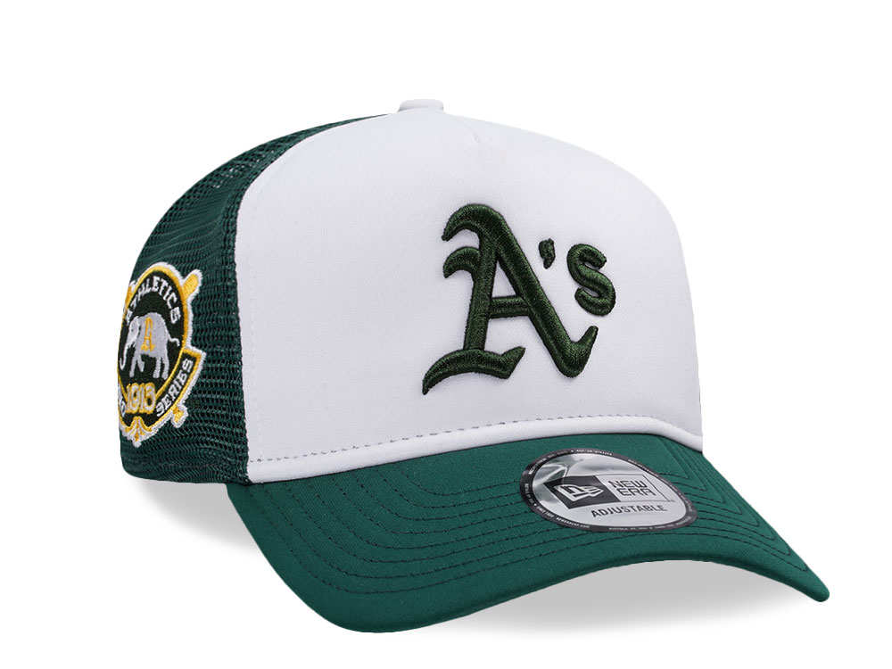 New Era Oakland Athletics World Series 1913 Foam Trucker A Frame Snapback Hat