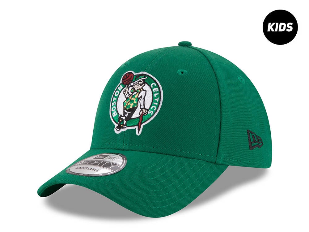 New Era Boston Celtics The League Green Kids 9Forty Strapback Hat