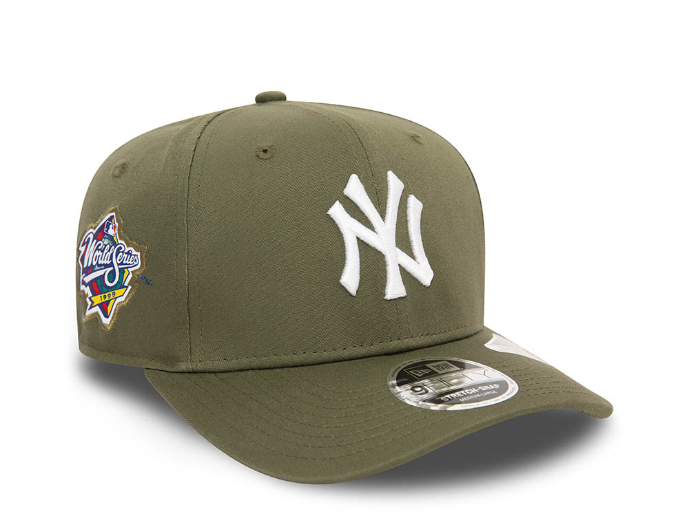 New Era New York Yankees World Series 1999 Olive 9Fifty Stretch Snapback Hat