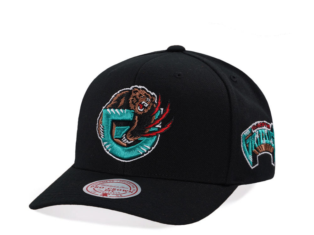 Mitchell & Ness Vancouver Grizzlies Hardwood Classic Pro Crown Fit Black Snapback Hat