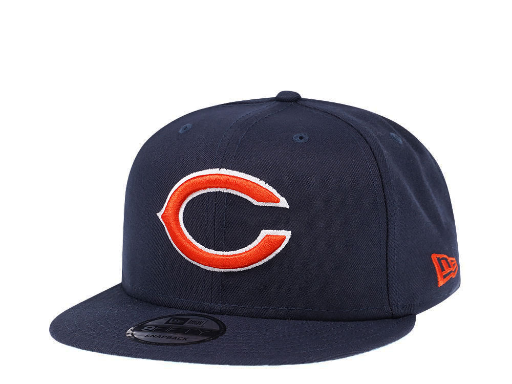 New Era Chicago Bears Classic Navy Edition 9Fifty Snapback Hat