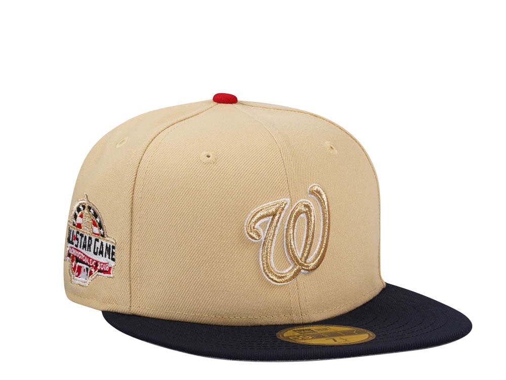 New Era Washington Nationals All Star Game 2018 Vegas Prime Two Tone Edition 59Fifty Fitted Hat