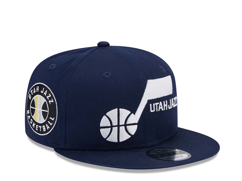 New Era Utah Jazz NBA Patch Navy Edition 9Fifty Snapback Hat