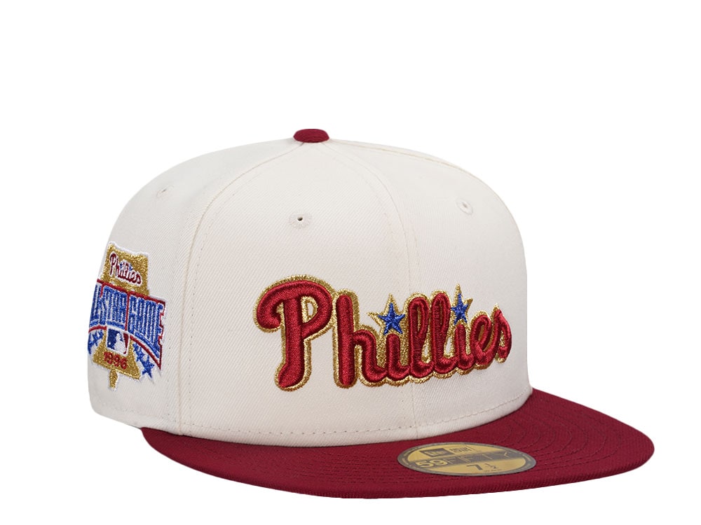 New Era Philadelphia Phillies All Star Game 1996 Chrome Gold Two Tone Edition 59Fifty Fitted Hat