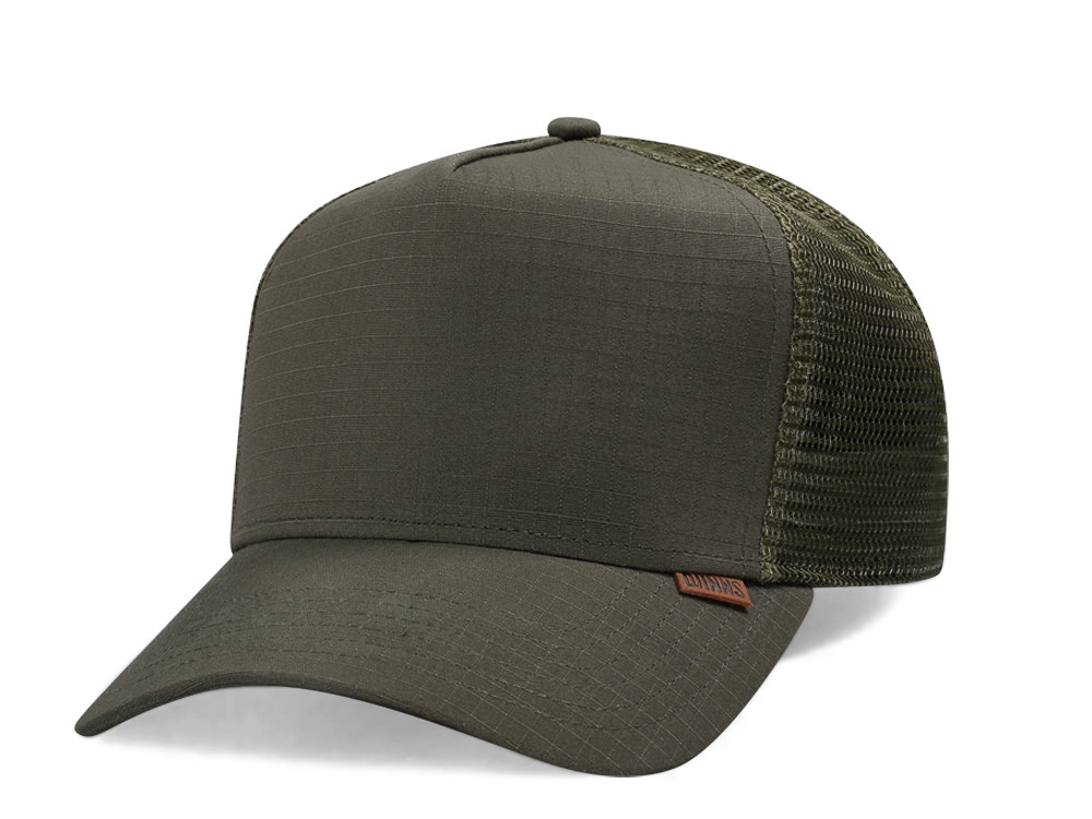 Djinns M-Ribstop Olive Trucker Snapback Hat