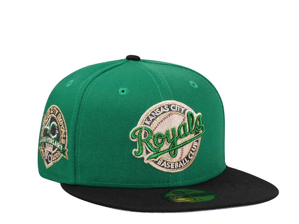 New Era Kansas City Royals 40th Anniversary Royal Flush Two Tone Edition 59Fifty Fitted Hat