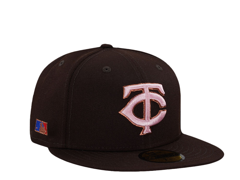 New Era Minnesota Twins Burnt Copper Pink Edition 59Fifty Fitted Hat