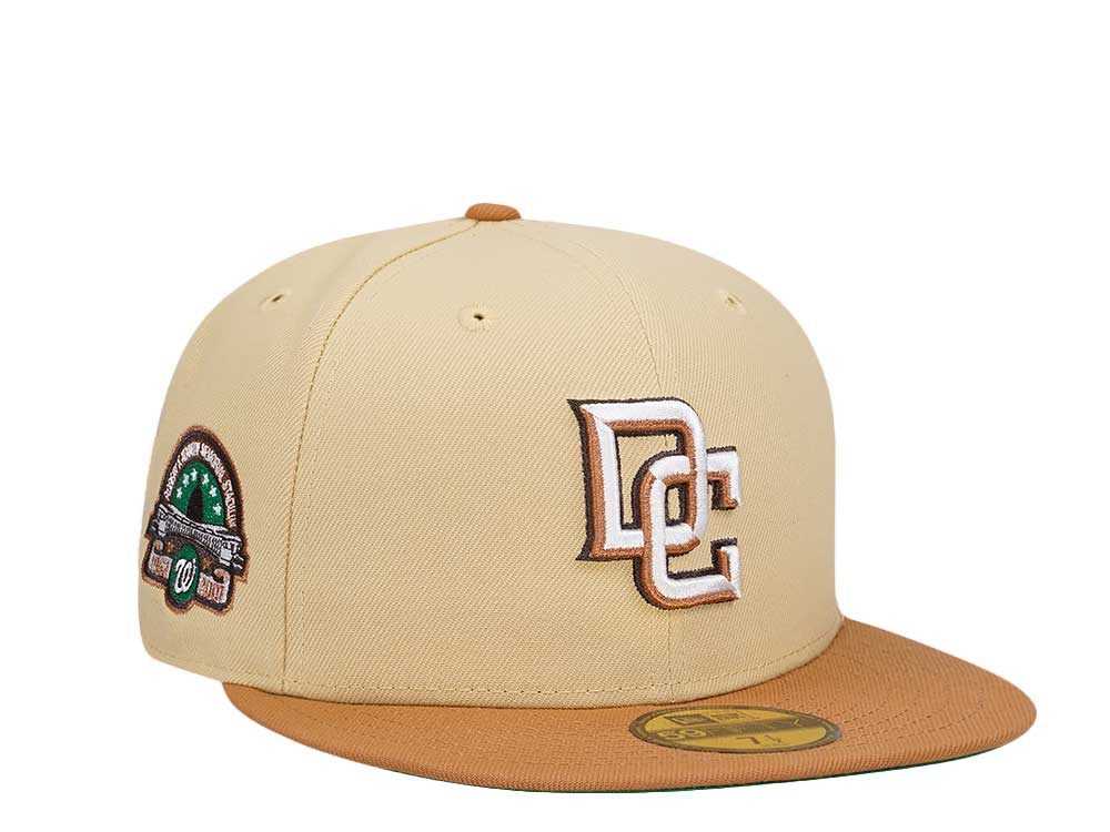 New Era Washington Nationals Stadium Anniversary Throwback Two Tone Edition 59Fifty Fitted Hat