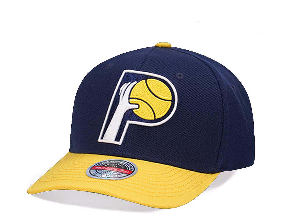 Mitchell & Ness Indiana Pacers Team Two Tone 2.0 Hardwood Classic Red Flex Snapback Hat