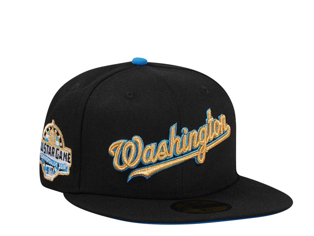 New Era Washington Nationals All Star Game 2018 Golden Script Two Tone Edition 59Fifty Fitted Hat