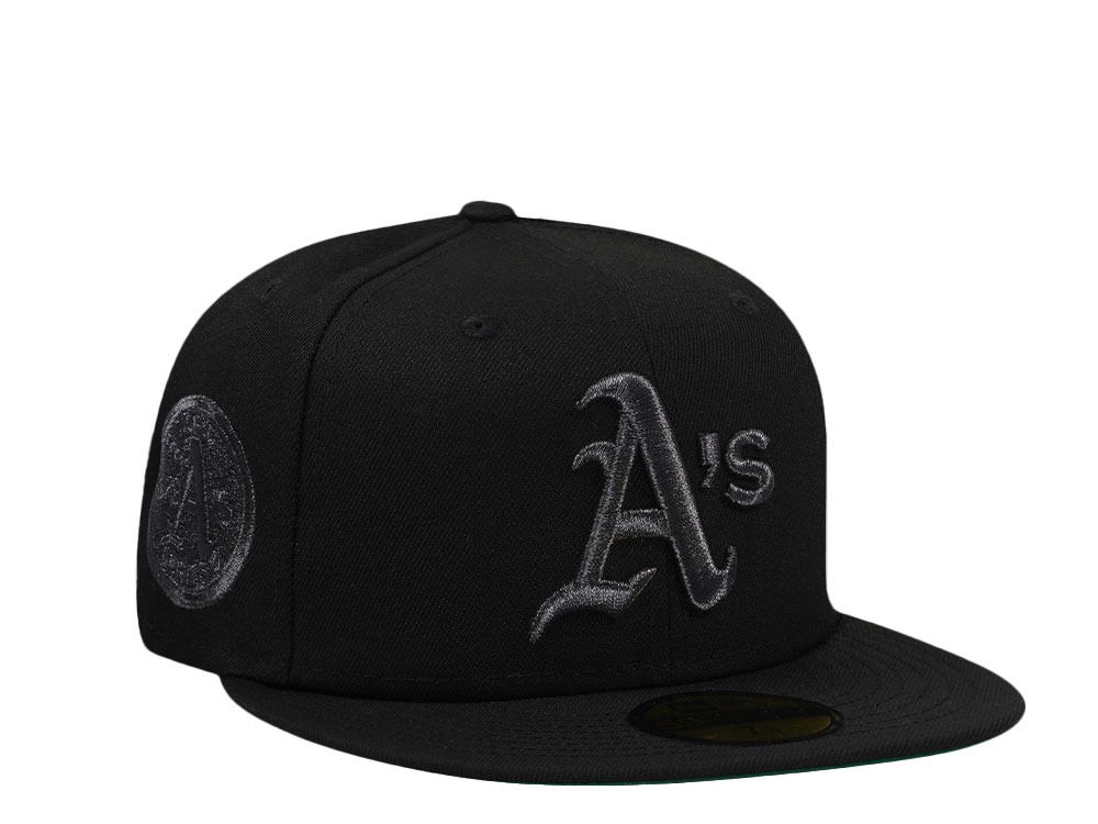 New Era Oakland Athletics World Series 1973 Liquid Titanium Edition 59Fifty Fitted Hat