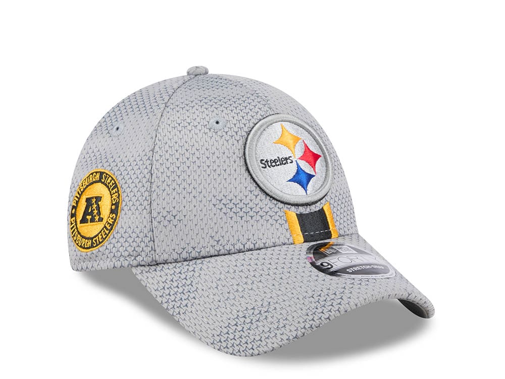 New Era Pittsburgh Steelers Sideline 2024 9Forty Stretch Snapback Cap TOPPERZSTORE.COM