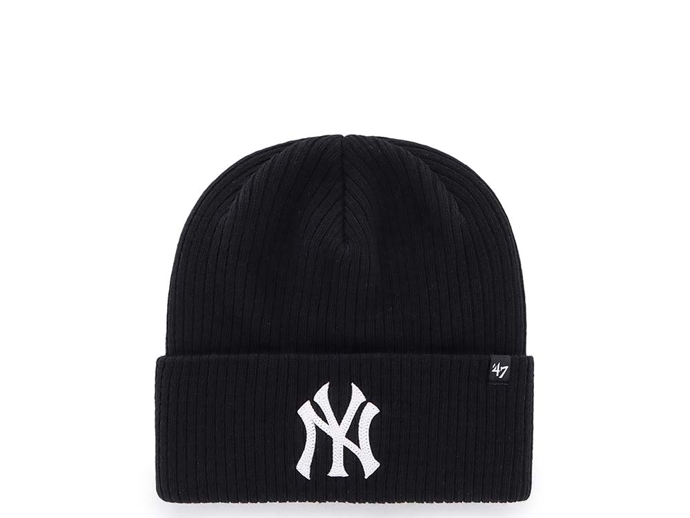 47Brand New York Yankees Black Chain Stitch Knit