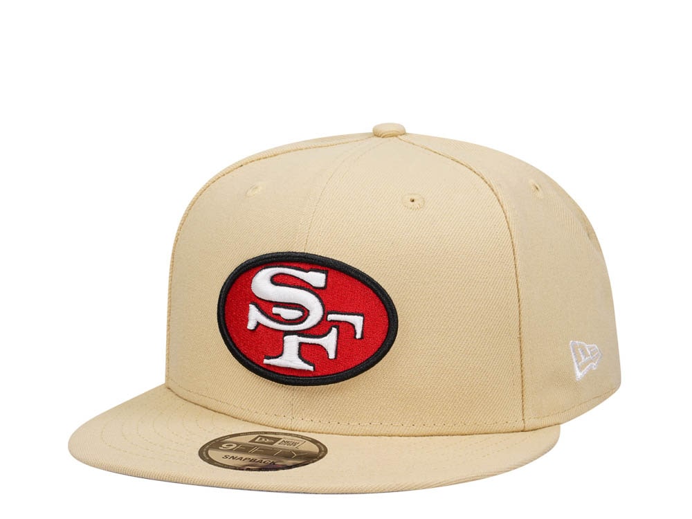 New Era San Francisco 49ers Gold Edition 9Fifty Snapback Cap TOPPERZSTORE.COM