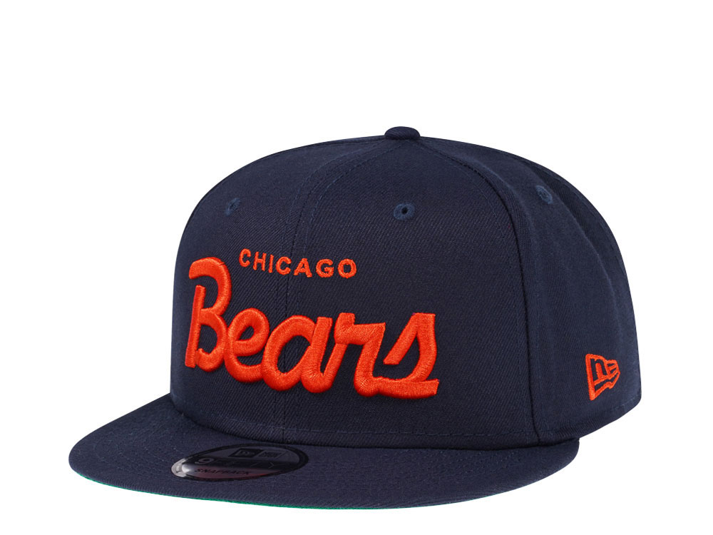 New Era Chicago Bears Script Edition 9Fifty Snapback Hat