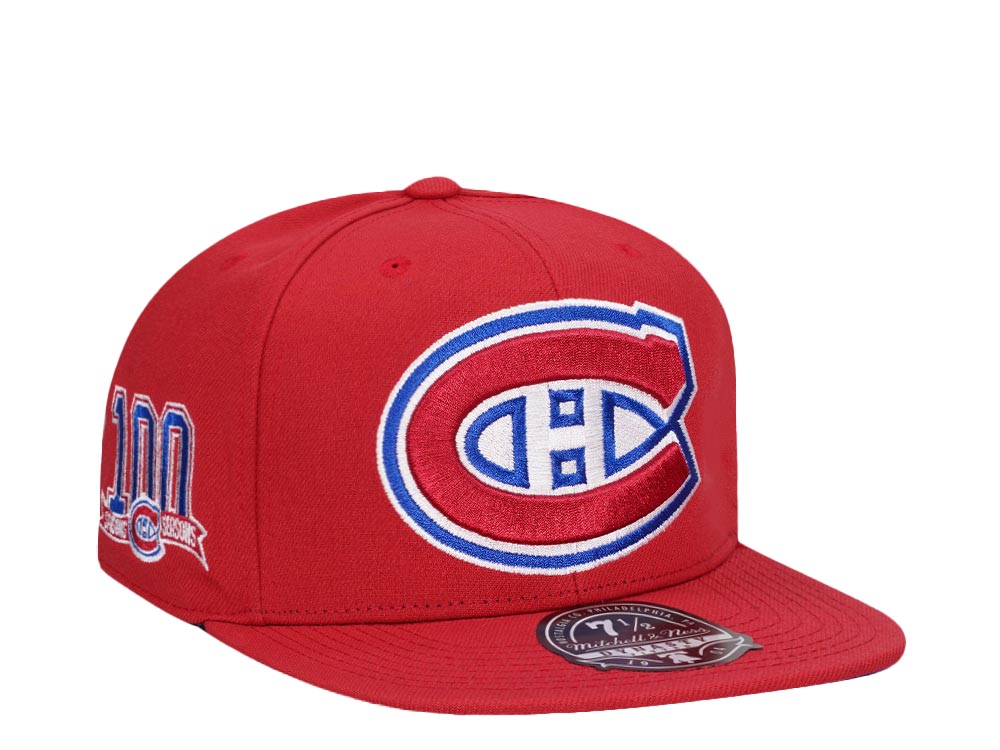 Mitchell & Ness Montreal Canadiens 100 Seasons Edition Dynasty Fitted Hat