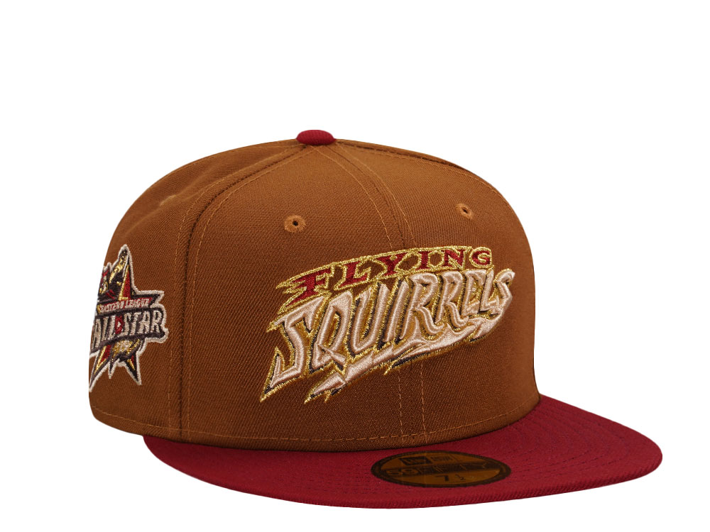 New Era Richmond Flying Squirrels All Star Game 2015 Bourbon Two Tone Edition 59Fifty Fitted Hat