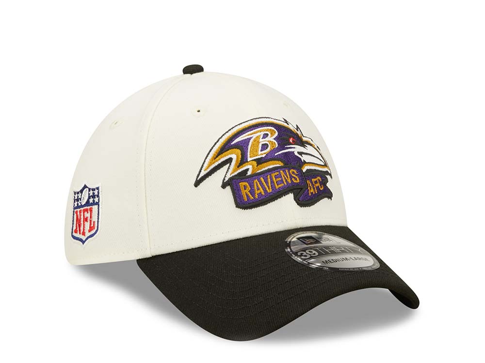 New Era Baltimore Ravens NFL Sideline 2022 39Thirty Stretch Hat