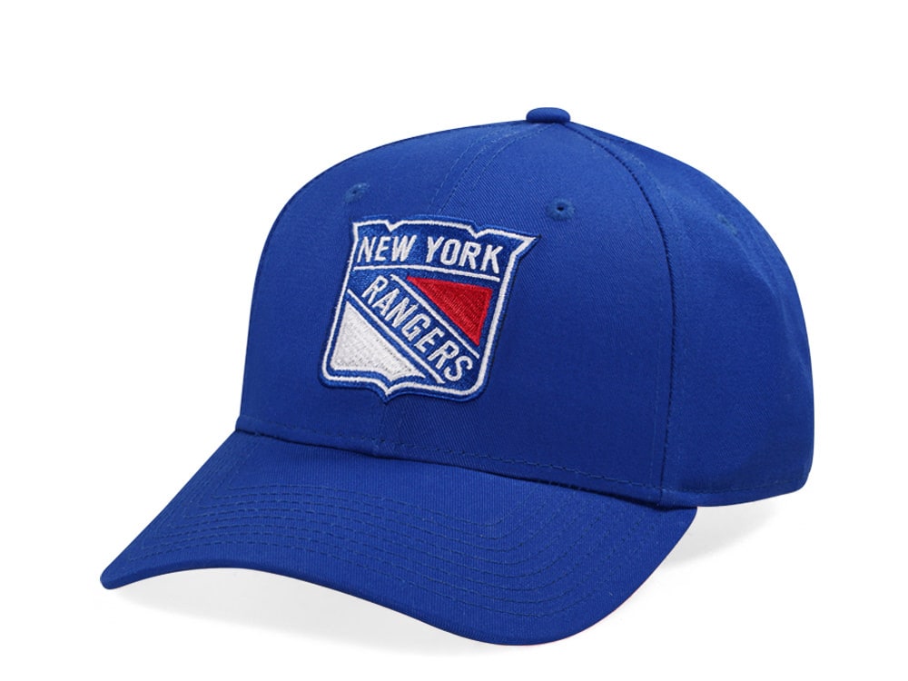 Starter New York Rangers Score Cotton Twill Curved Snapback Hat