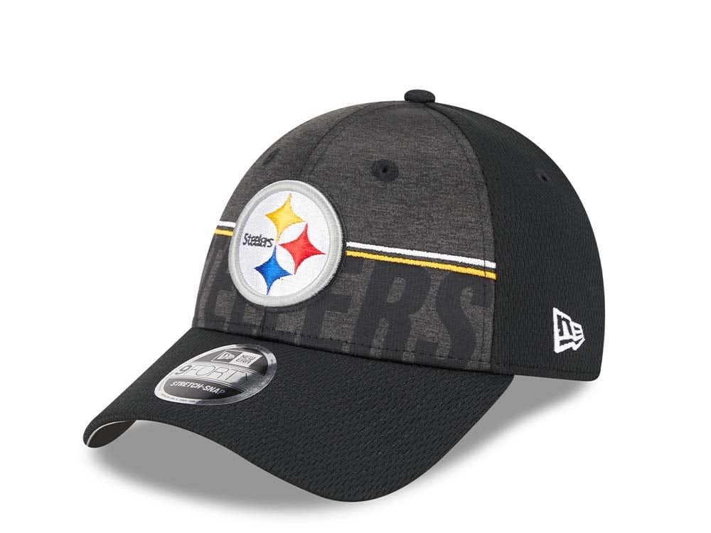 New Era Pittsburgh Steelers NFL Training Camp 23 9Forty Stretch Snapback Hat