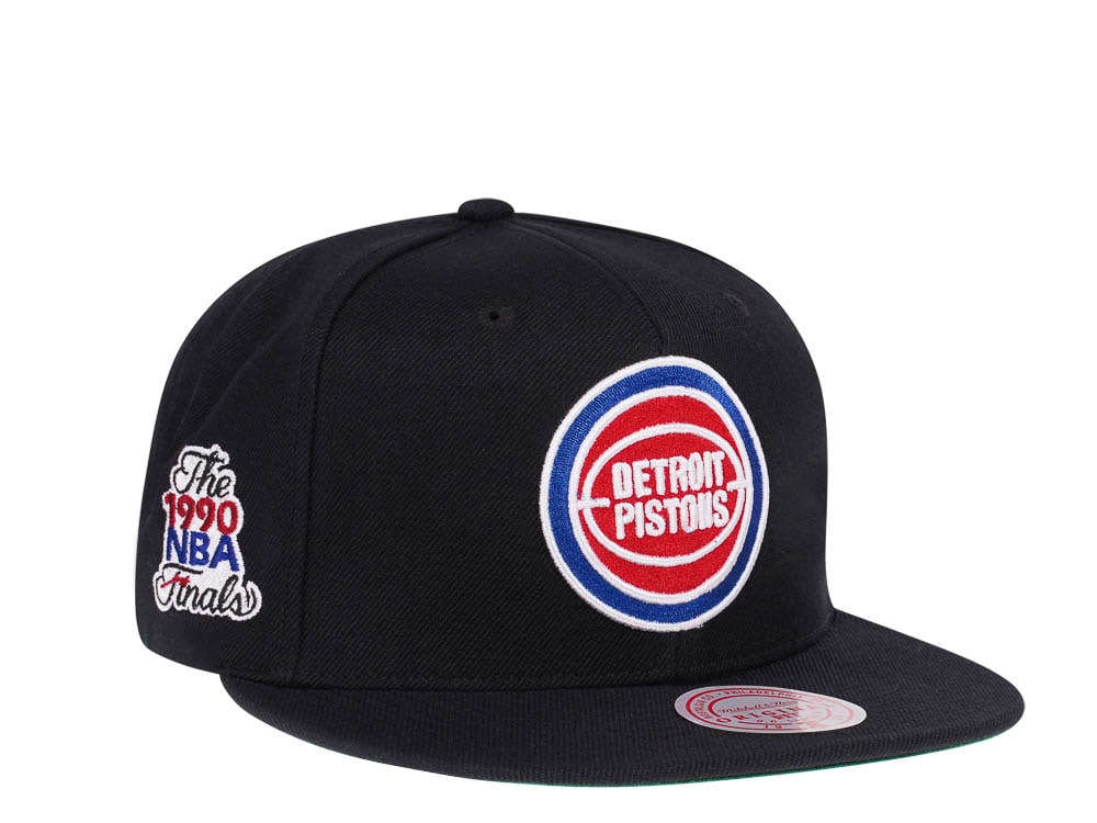 Mitchell & Ness Detroit Pistons Top Spot Black Snapback Hat