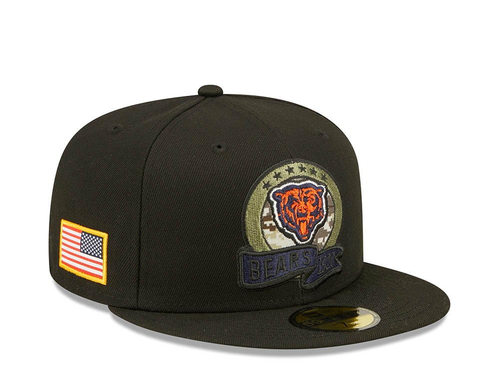 New Era Chicago Bears Salute to Service 2022 Fitted 59Fifty Hat