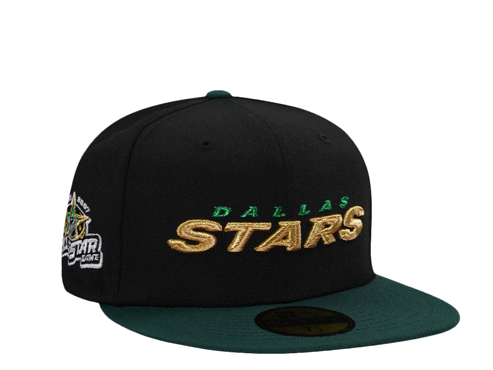 New Era Dallas Stars All Star Game 2007 Black Two Tone Prime Edition 59Fifty Fitted Hat